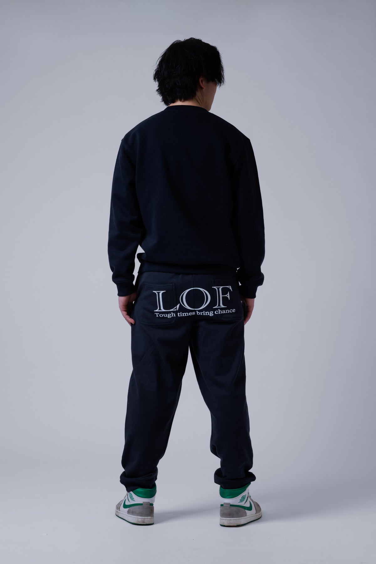 LOF flower crew sweat