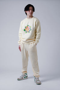 LOF flower crew sweat