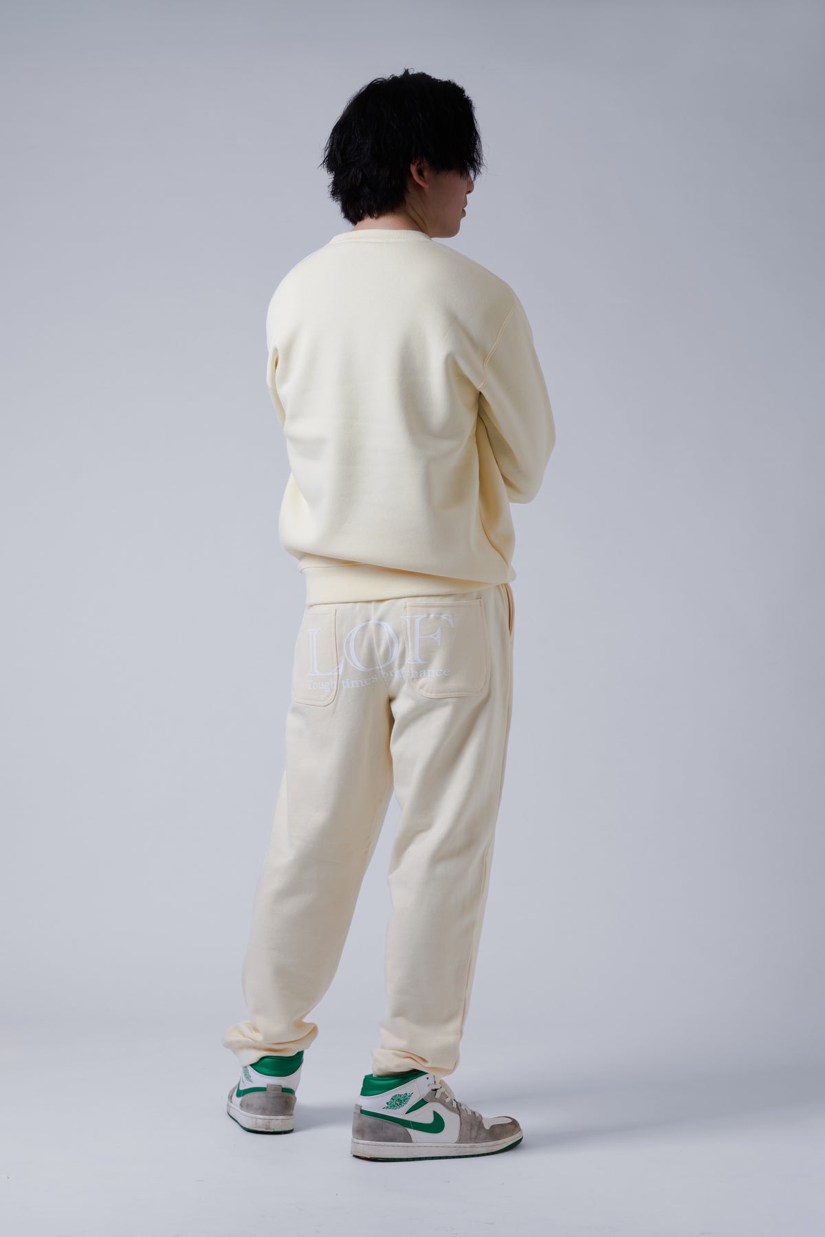 LOF flower crew sweat