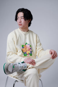 LOF flower crew sweat