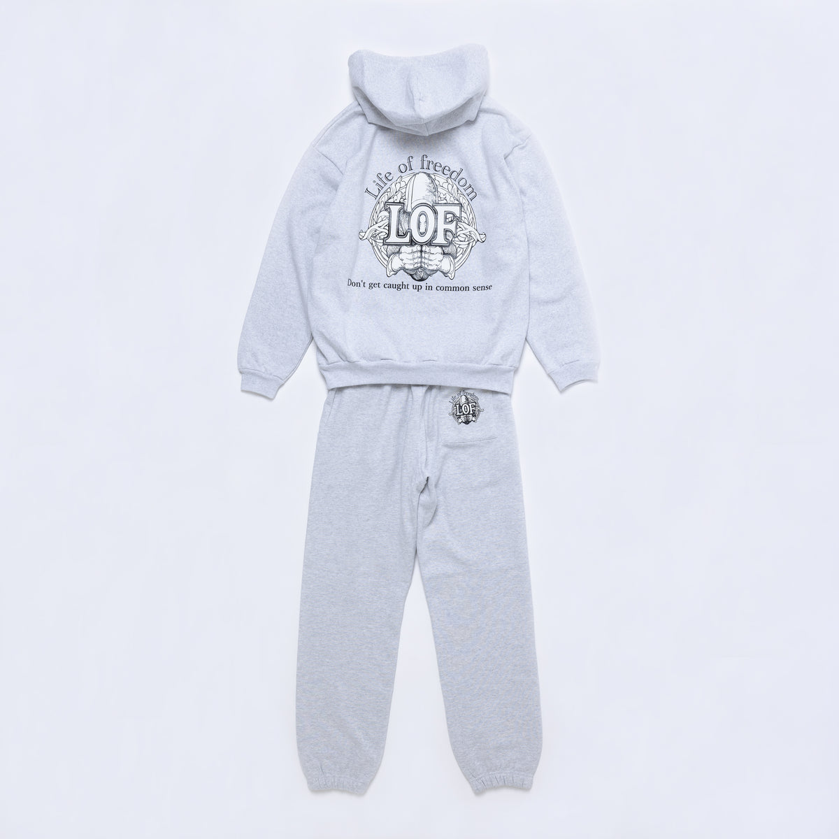 LOF hoodie &sweatpants set-up