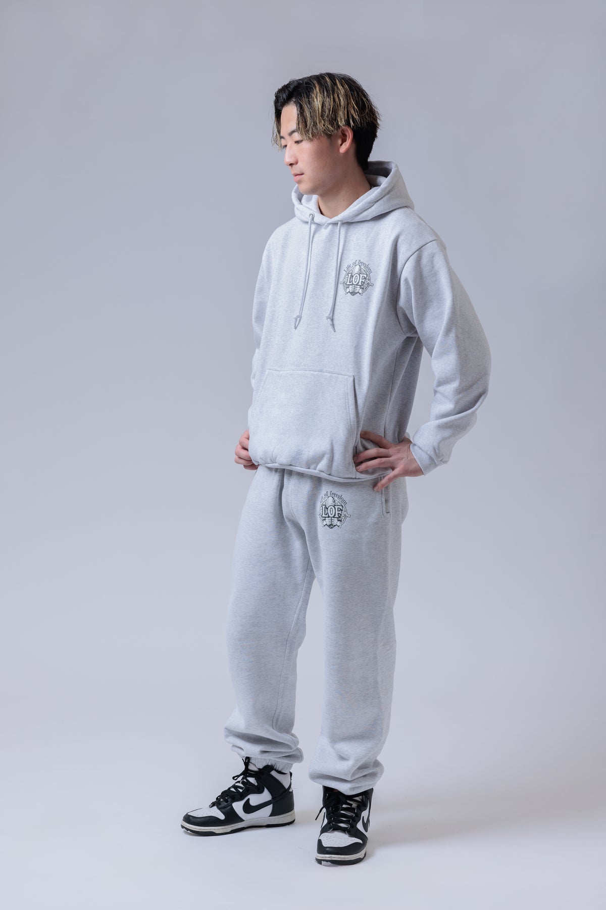 LOF hoodie &sweatpants set-up